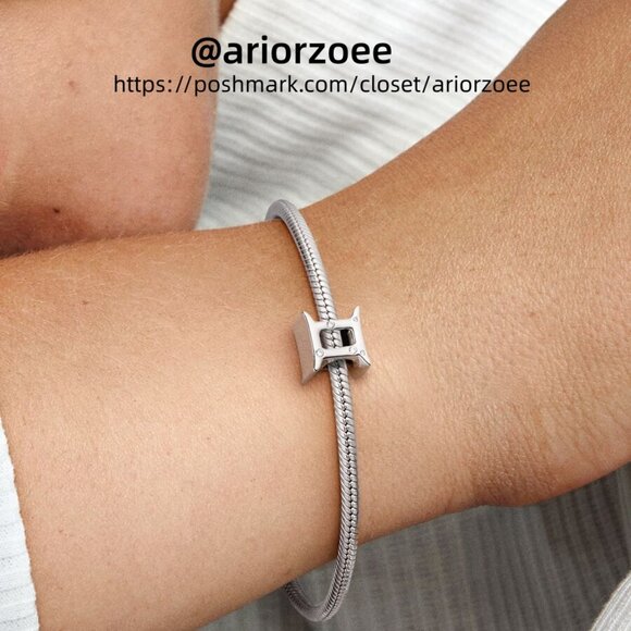 Pandora Sparkling Gemini Zodiac Charm|Pendant - Picture 2 of 2